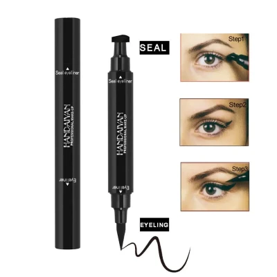 HANDAIYAN Stamp Waterproof Double-headed Eyeliner Seal Pen secondary